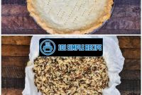 How To Blind Bake A Pie Crust With Rice | 101 Simple Recipe