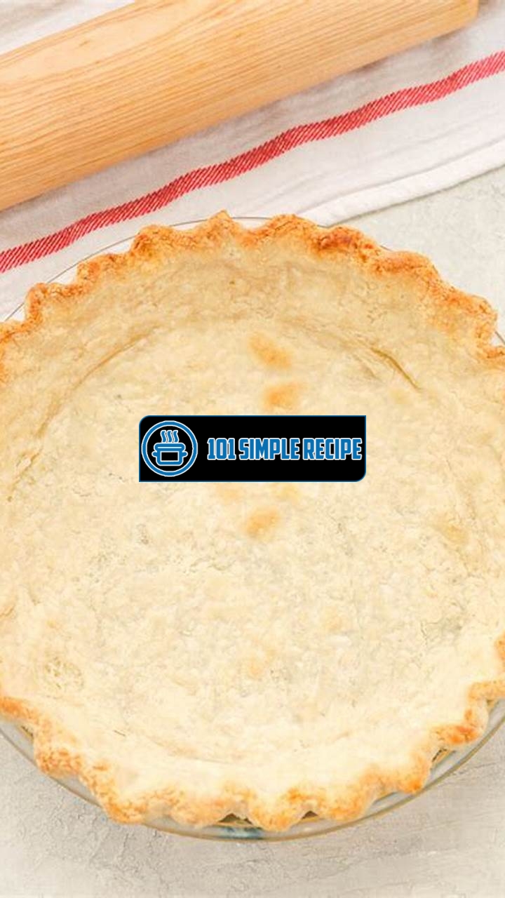 How to Blind Bake a Pie Crust Without Shrinking | 101 Simple Recipe