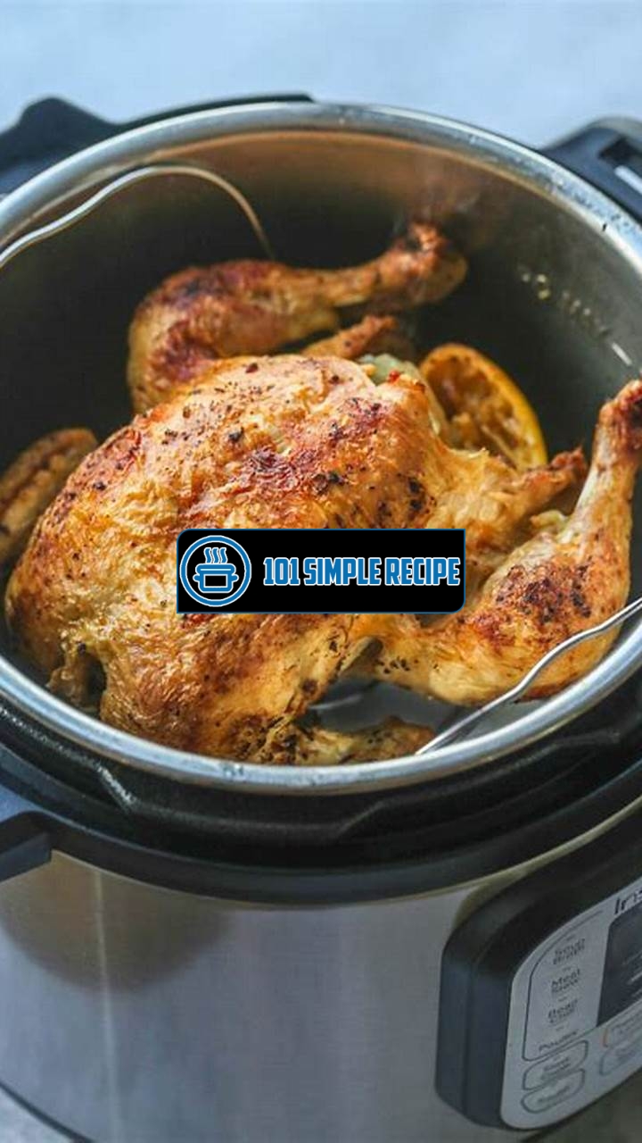 How to Cook Chicken in Instant Pot | 101 Simple Recipe