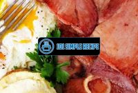 How To Cook Ham Steaks For Breakfast | 101 Simple Recipe