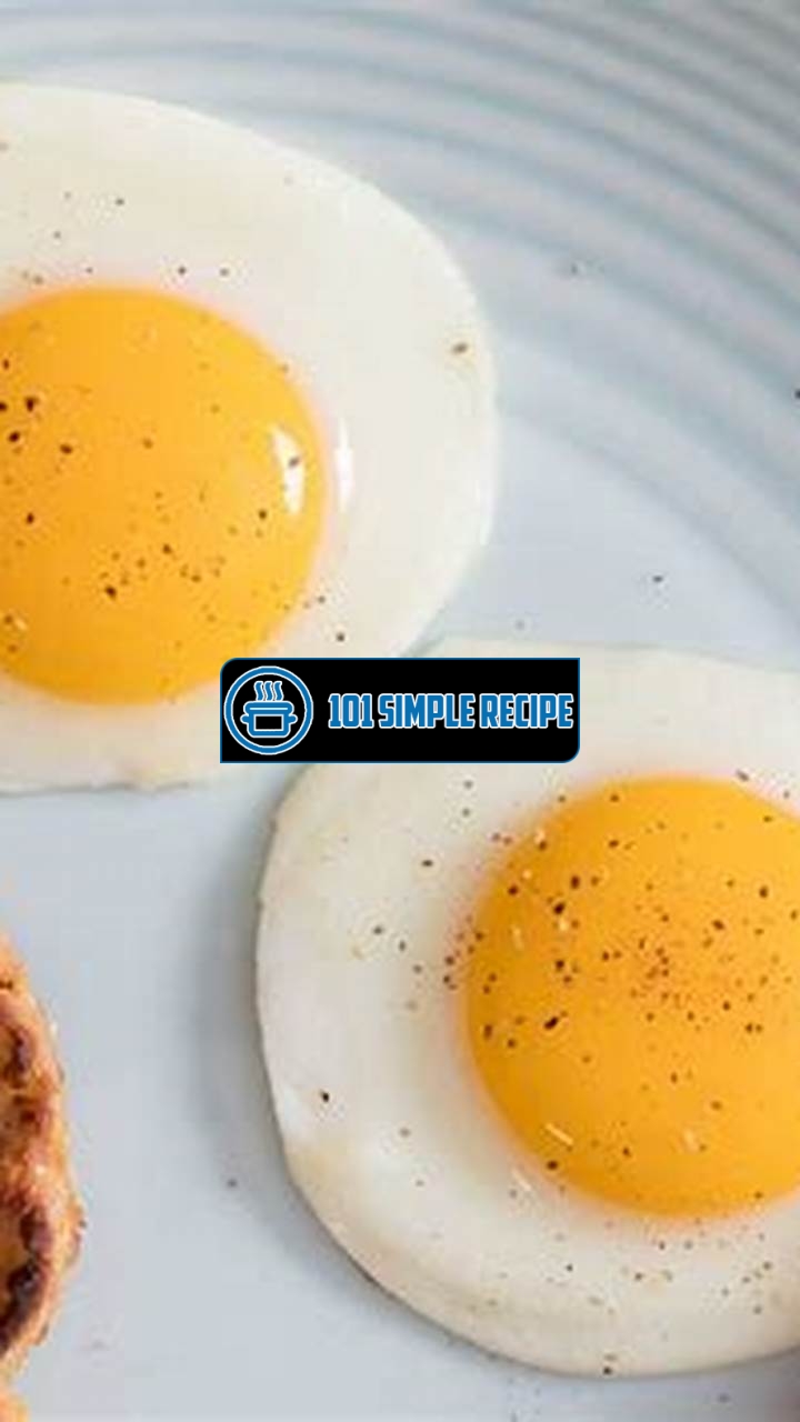 Master the Art of Cooking: How to Fry an Egg Sunny Side Up | 101 Simple Recipe