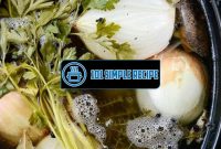 How To Make Chicken Stock In The Pressure Cooker | 101 Simple Recipe
