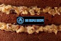 How To Make Coconut Frosting For German Chocolate Cake | 101 Simple Recipe