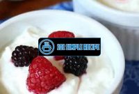 Master the Art of Crafting Homemade Greek Yogurt | 101 Simple Recipe