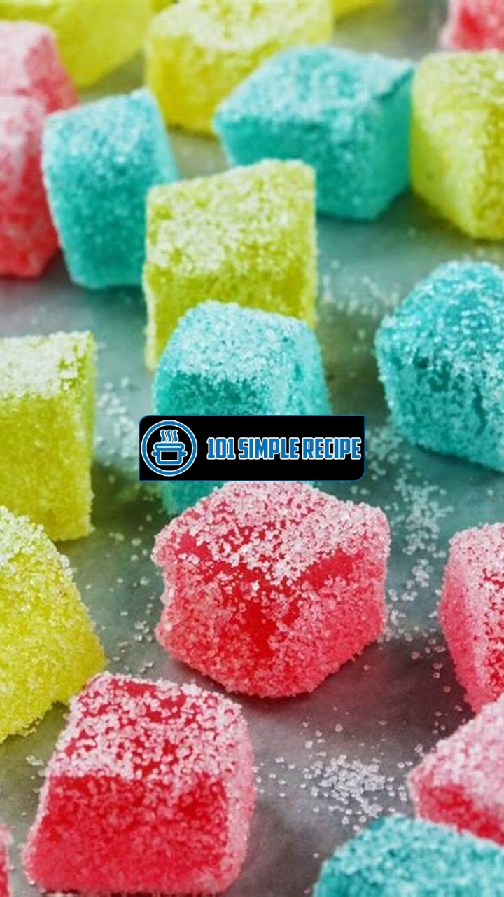 Create Delicious Homemade Gumdrops with Ease | 101 Simple Recipe