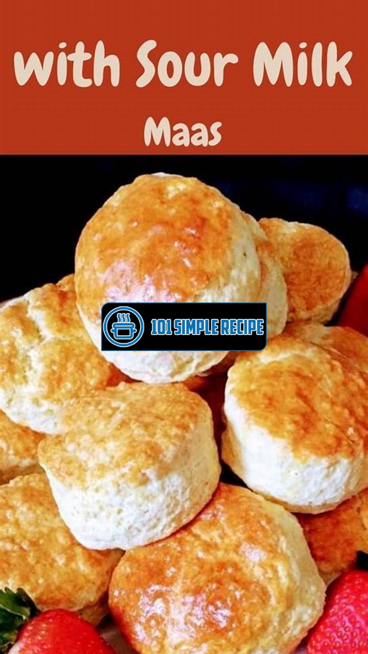 Master the Art of Making Scones with Maas | 101 Simple Recipe