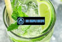 How To Make Simple Syrup For Mojitos | 101 Simple Recipe