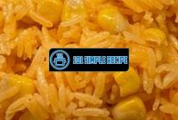 Master the Art of Making Flavorful Spanish Yellow Rice | 101 Simple Recipe