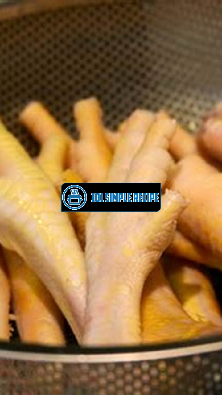How to Make Stock from Chicken Feet | 101 Simple Recipe