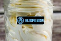 How To Make Swiss Meringue Buttercream Stiffer | 101 Simple Recipe