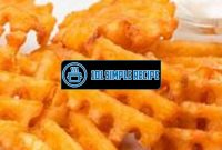 Master the Art of Making Crispy Waffle Fries | 101 Simple Recipe