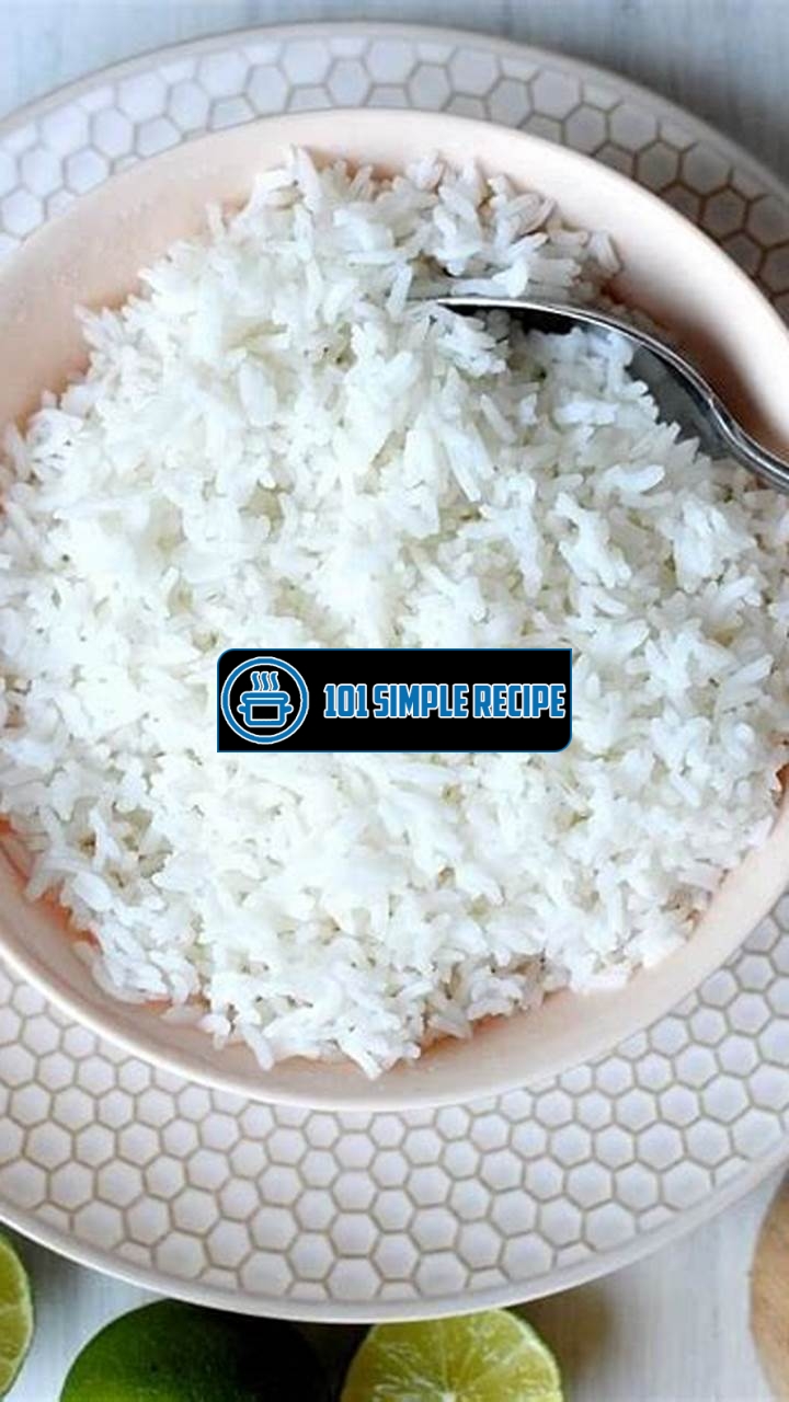 The Expert Guide to Making Delicious White Rice | 101 Simple Recipe