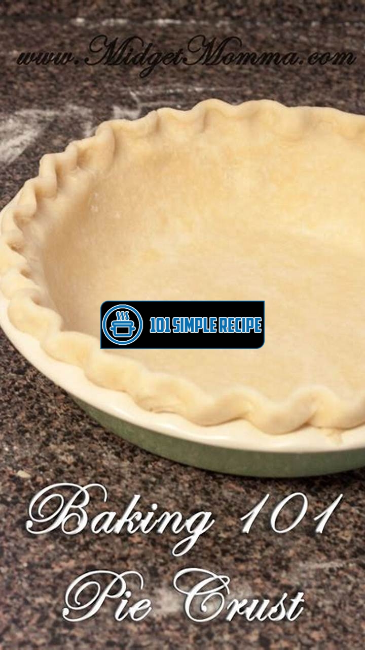 How to Pre-Bake Pie Crust for Pumpkin Pie | 101 Simple Recipe
