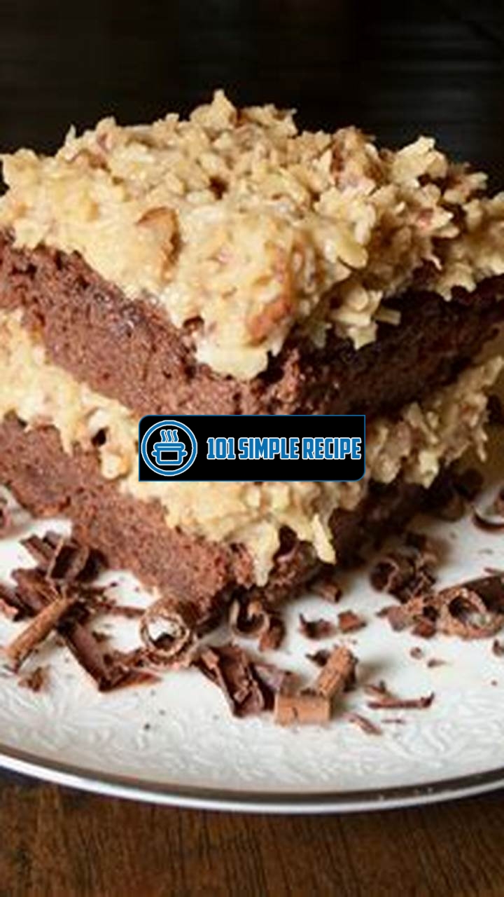 How to Make German Chocolate Frosting Thicker | 101 Simple Recipe