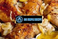 Irresistible Flavor: Ina's Lemon Chicken Recipe | 101 Simple Recipe