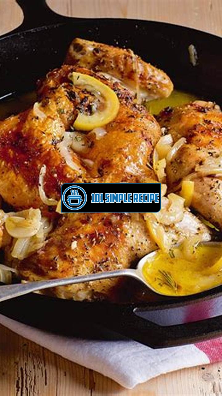 Irresistible Flavor: Ina's Lemon Chicken Recipe | 101 Simple Recipe