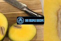 Uncover the Hidden Treasure Inside a Young Mango | 101 Simple Recipe