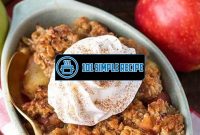 Delicious Instant Pot Apple Crisp Recipes | 101 Simple Recipe
