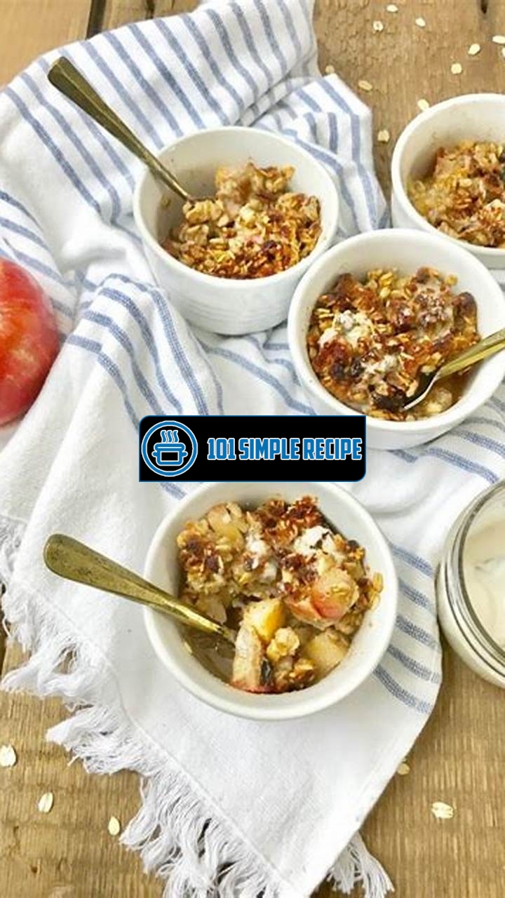 Delicious Instant Pot Apple Crisp for Weight Watchers | 101 Simple Recipe