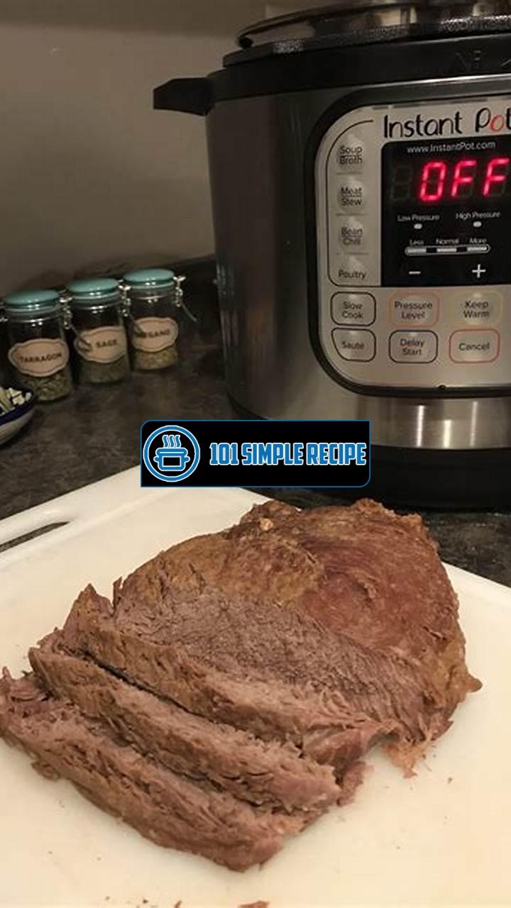 How to Cook a Frozen Beef Roast in an Instant Pot | 101 Simple Recipe