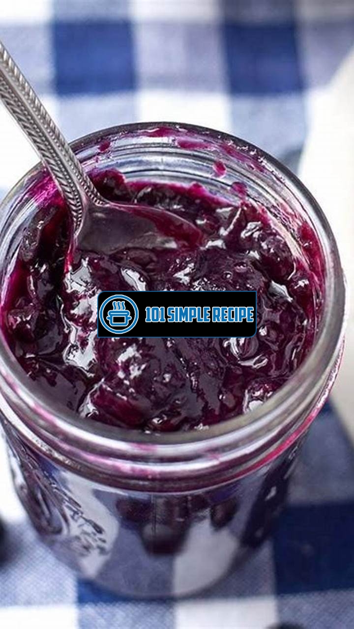 The Delicious Delight of Instant Pot Blueberry Jam | 101 Simple Recipe
