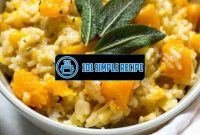 Indulge in Decadent Instant Pot Butternut Squash Risotto | 101 Simple Recipe