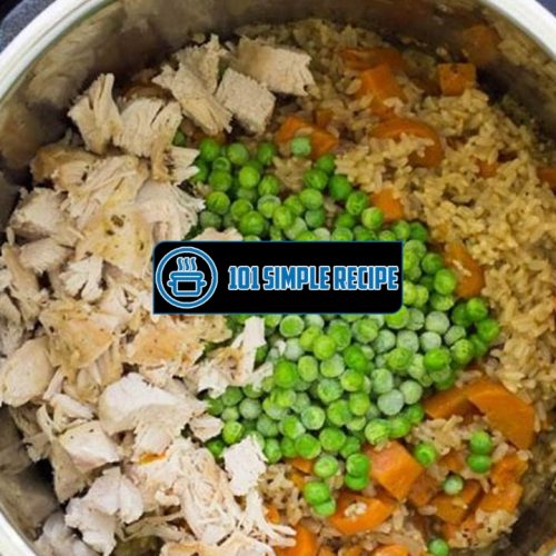 Instant Pot Chicken And Rice Recipe With Frozen Chicken | 101 Simple Recipe