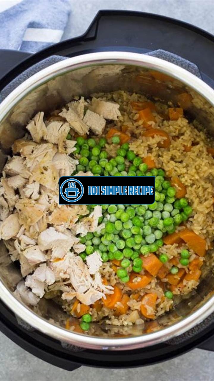 Master the Art of Cooking Instant Pot Chicken and Rice with Frozen Chicken | 101 Simple Recipe