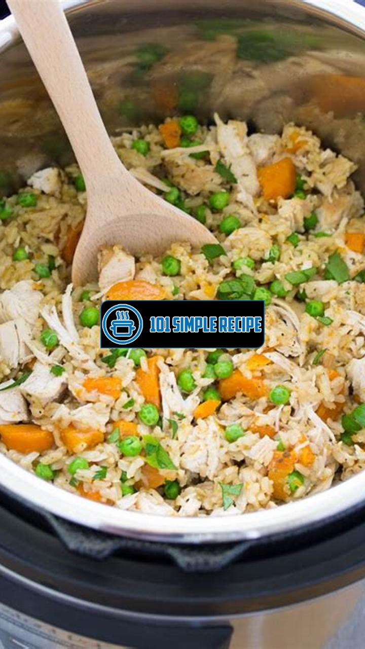 Delicious Instant Pot Chicken and Rice Recipes | 101 Simple Recipe