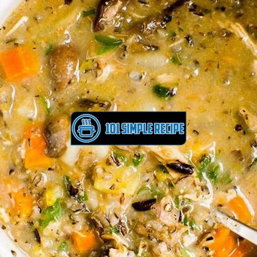 Instant Pot Chicken And Wild Rice Soup | 101 Simple Recipe