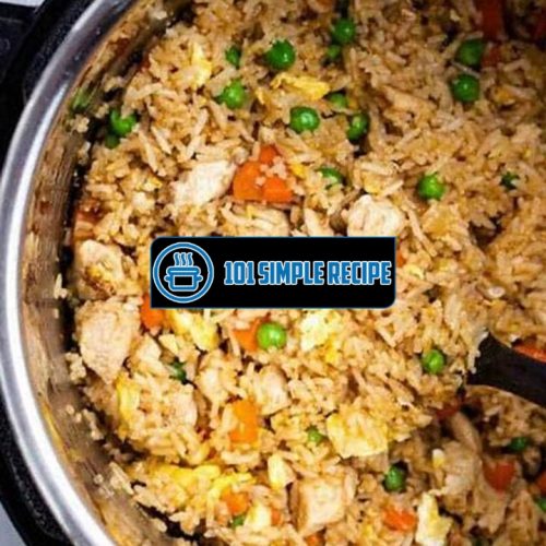 Instant Pot Chicken Fried Rice Frozen Chicken | 101 Simple Recipe