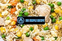 Deliciously Healthy Instant Pot Chicken Fried Rice Recipe | 101 Simple Recipe