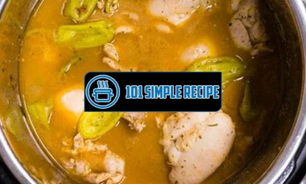 Delicious Instant Pot Mississippi Chicken Recipe | 101 Simple Recipe