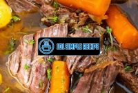 The Best Instant Pot Pot Roast Recipe | 101 Simple Recipe
