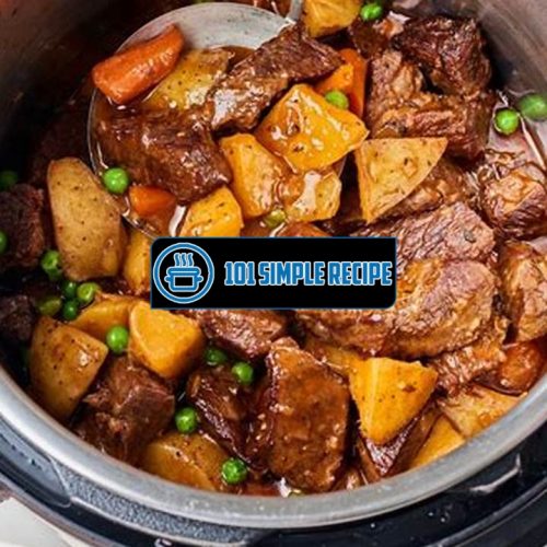 Dive Into Deliciousness with Instant Pot Recipes | 101 Simple Recipe