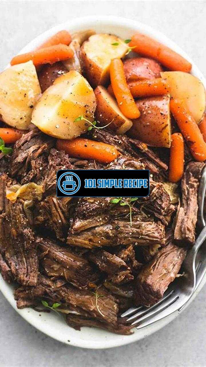 Delicious Instant Pot Roast Beef with Worcestershire Sauce | 101 Simple Recipe