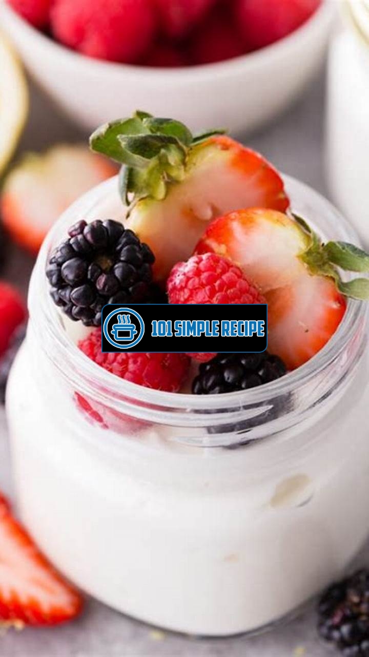 Create Creamy Homemade Yogurt with Instant Pot | 101 Simple Recipe
