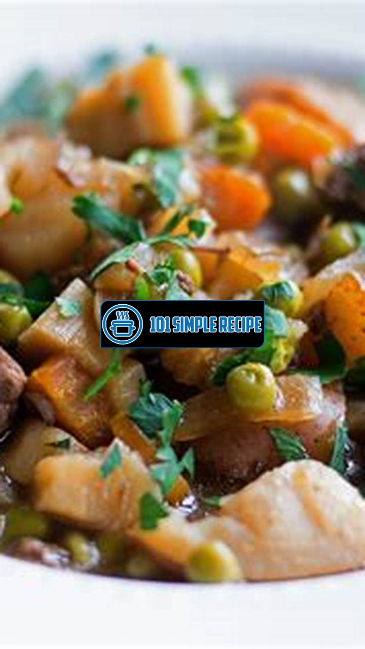 Easy and Delicious Irish Beef Stew Recipe for your Crock Pot | 101 Simple Recipe