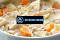 Authentic Italian Chicken Soup: A Delicious Recipe for Any Occasion | 101 Simple Recipe