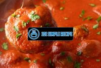 Delicious Italian Meatballs Baked to Perfection | 101 Simple Recipe