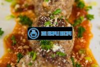 Delicious Italian Pork Meatballs Recipe | 101 Simple Recipe