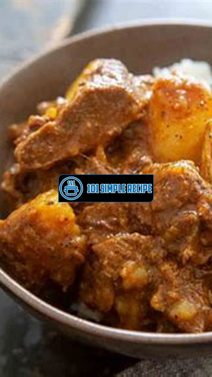 Delicious Jamaican Goat Curry Recipe Made in Slow Cooker | 101 Simple Recipe