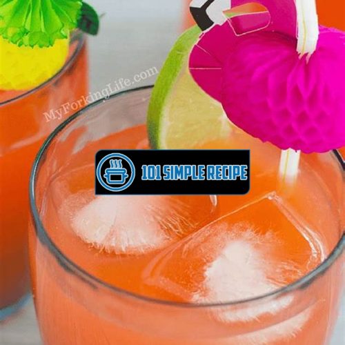Create the Perfect Jamaican Rum Punch at Home | 101 Simple Recipe