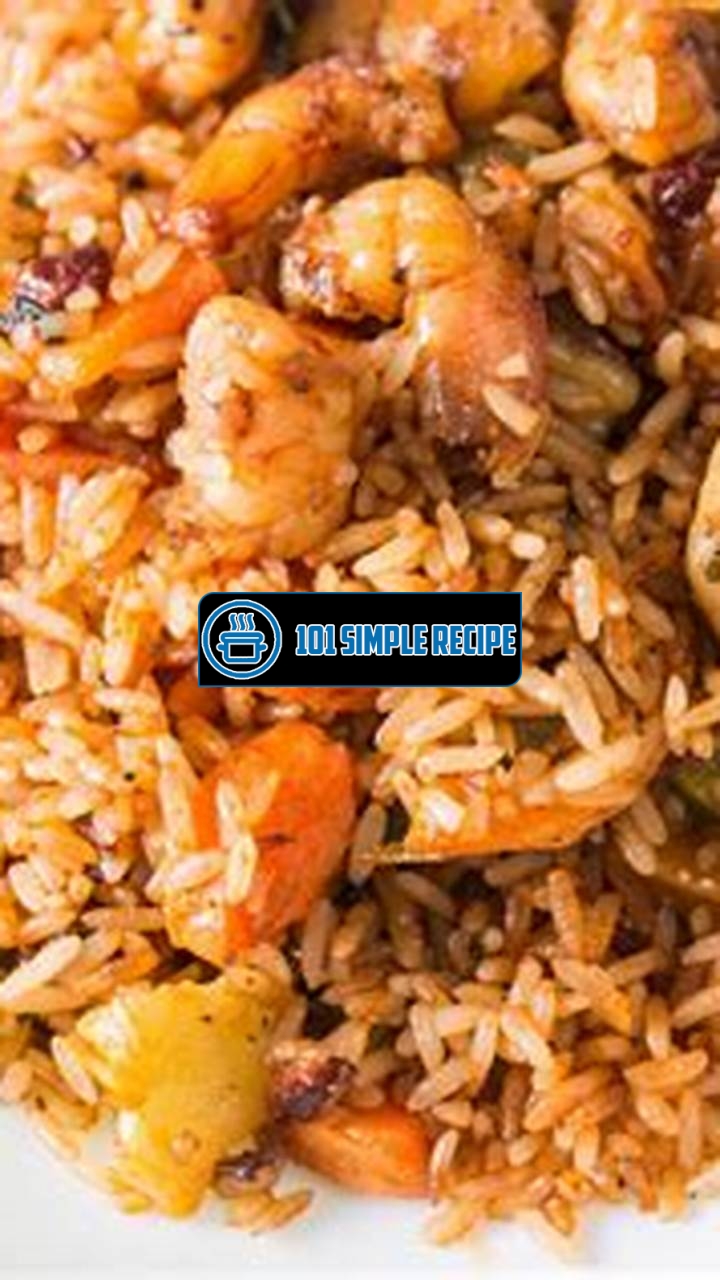 Authentic Jamaican Shrimp Fried Rice Recipe | 101 Simple Recipe