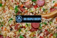 A Delicious Jambalaya Recipe with Sausage Only | 101 Simple Recipe
