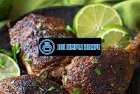 Delicious Oven-Baked Jerk Chicken Recipe | 101 Simple Recipe