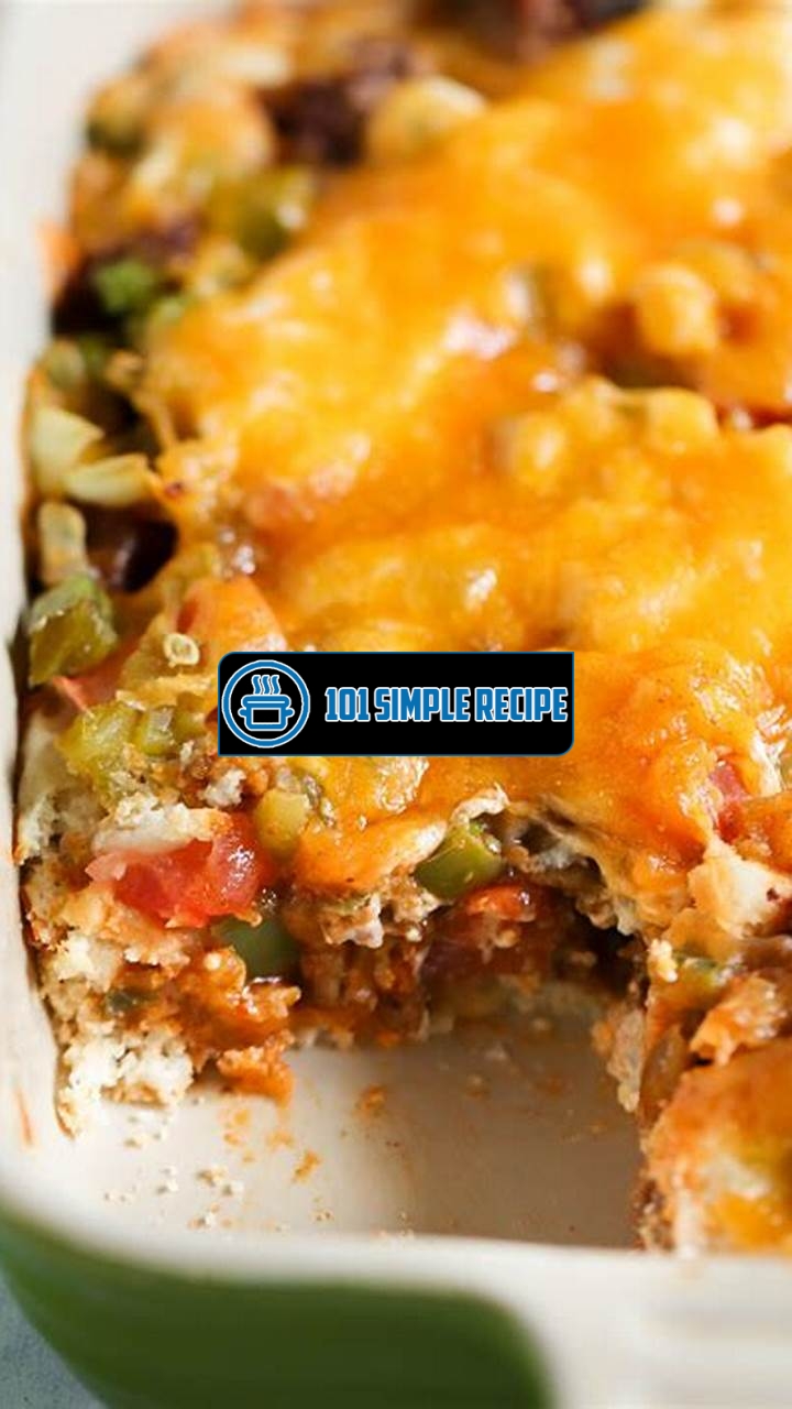 Deliciously Easy John Wayne Casserole with Biscuits | 101 Simple Recipe