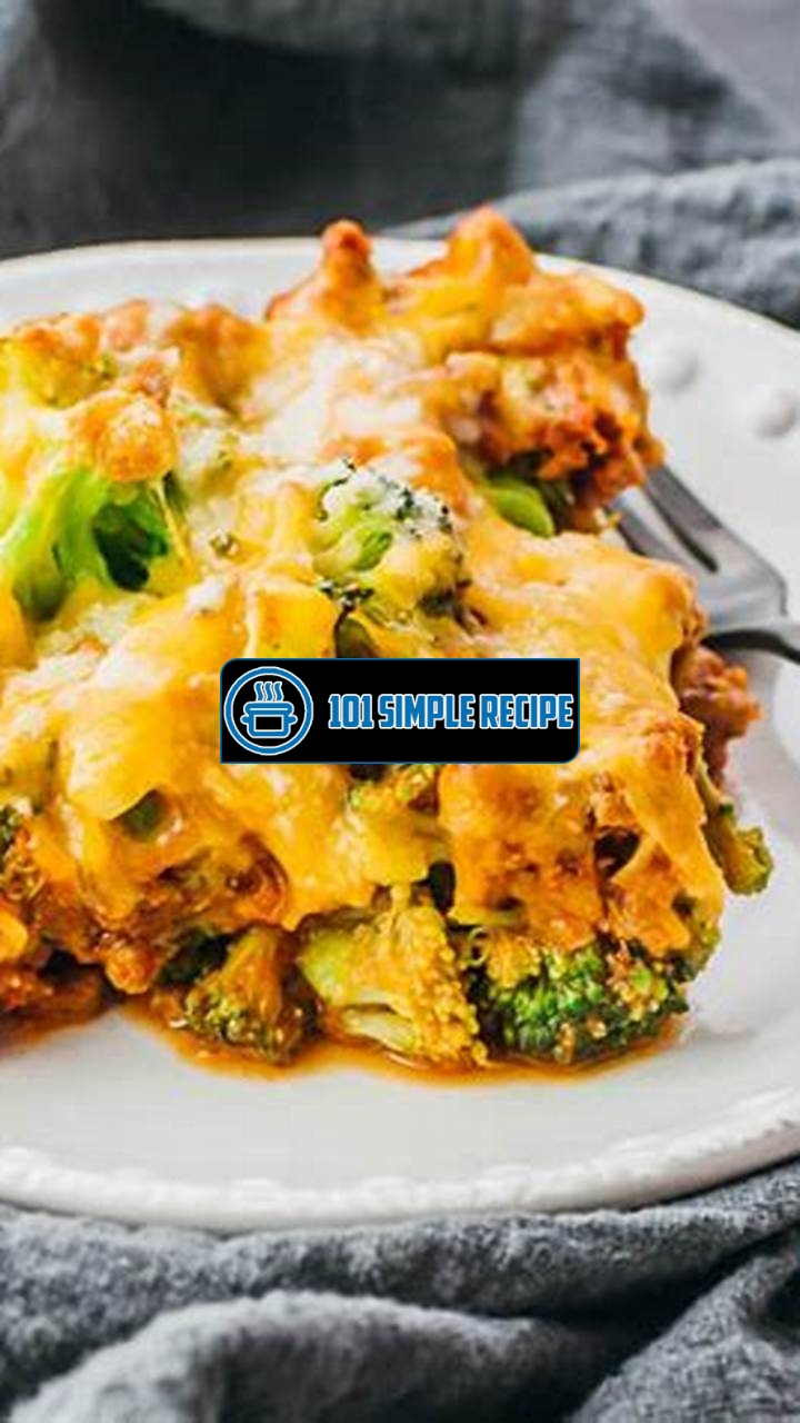 Elevate your Taste Buds with Keto Beef Broccoli Casserole | 101 Simple Recipe