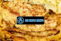 Deliciously Crispy Keto Cabbage Hash Browns Recipe | 101 Simple Recipe