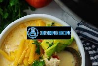Delicious Keto Chicken Fajita Soup for Your Slow Cooker | 101 Simple Recipe